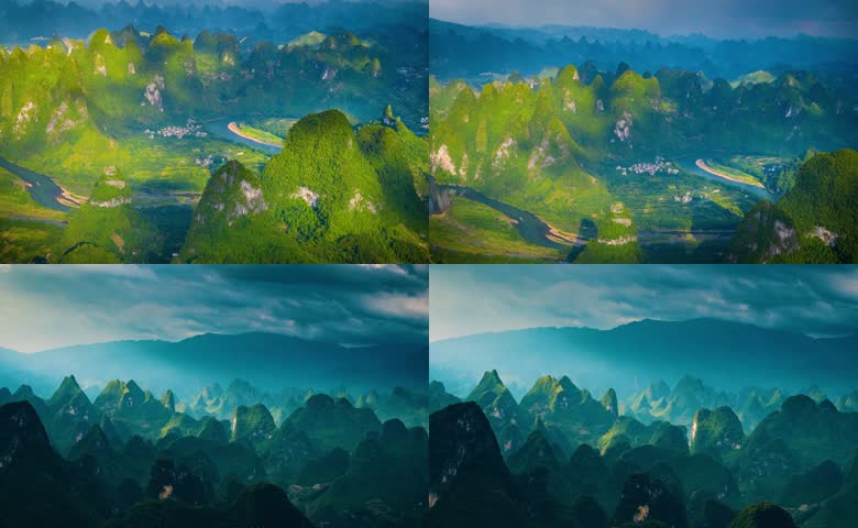 喀斯特地貌桂林山水