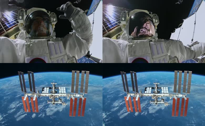 宇航员宇宙空间站