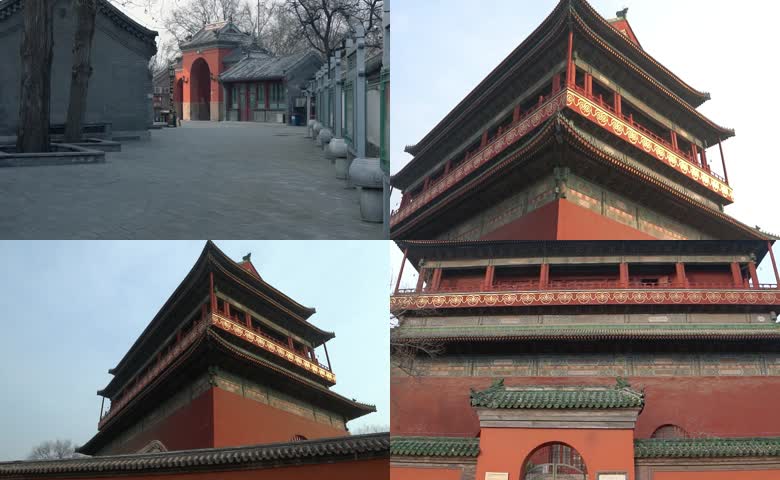 北京鼓楼现状镜