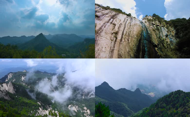 延时尧山风景区