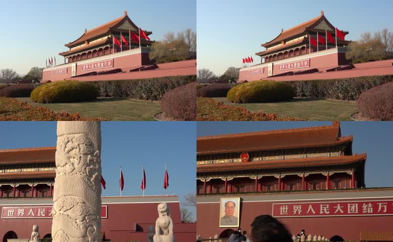 天安门摄影镜头