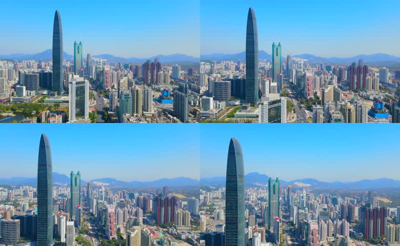 深圳城区航拍
