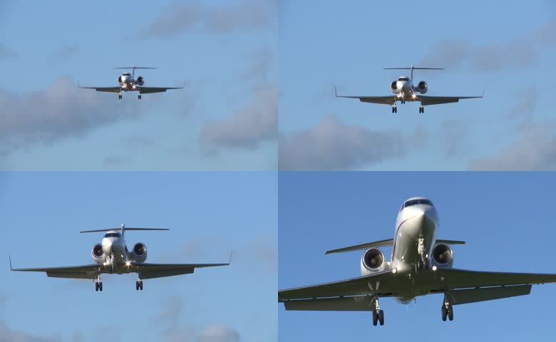 小型客机低空飞行