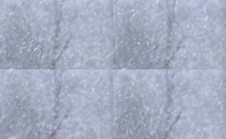 大雪纷飞
