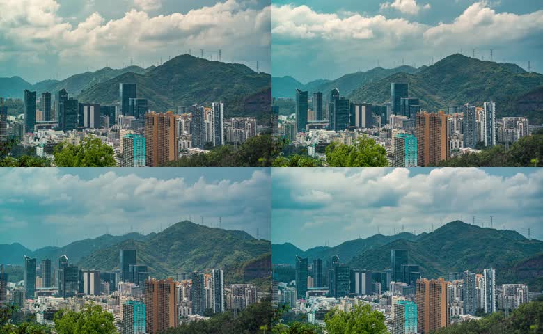 深圳城区全景