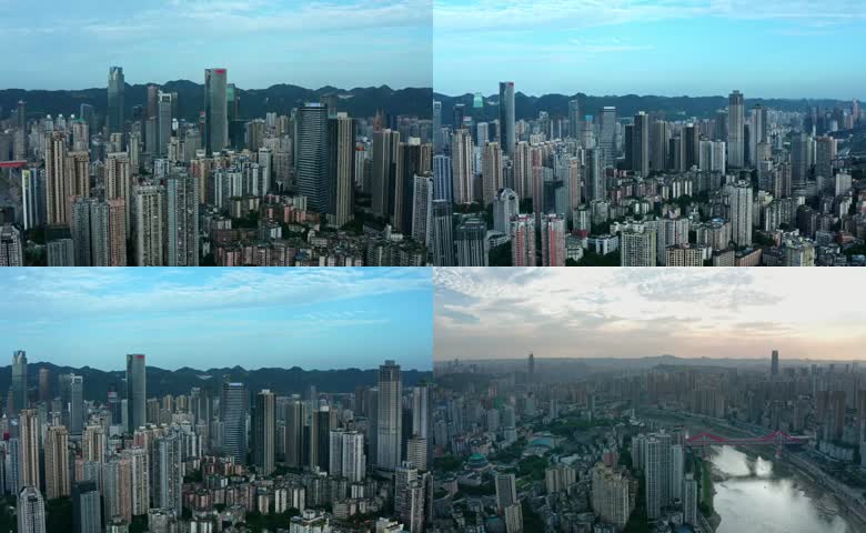 重庆中心城区建筑群