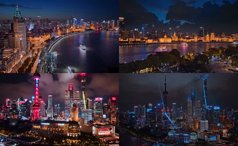 上海航拍全景