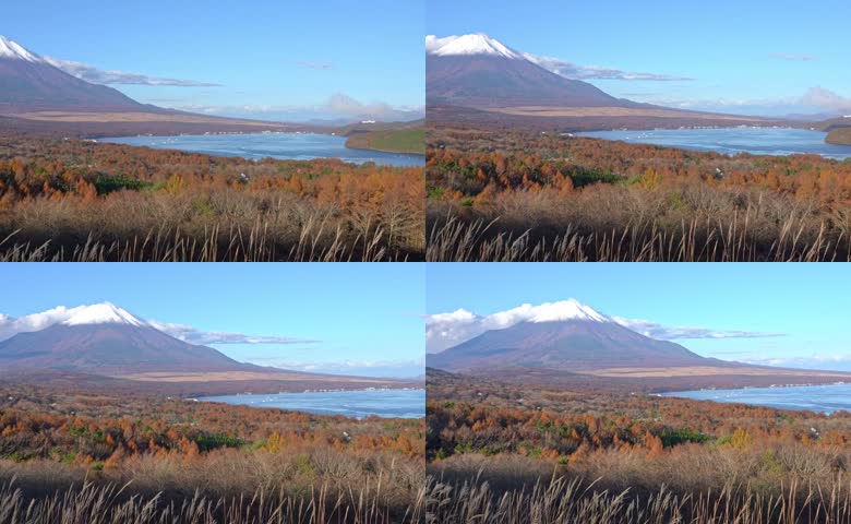 秋季富士山日本