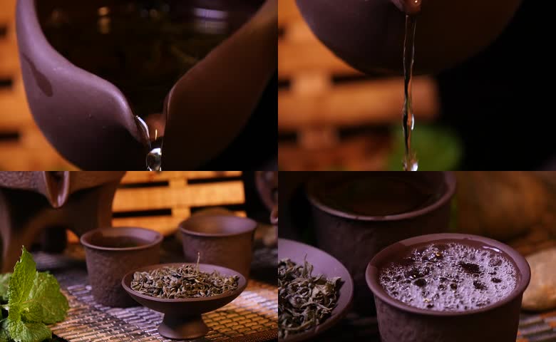 茶室茶器干茶
