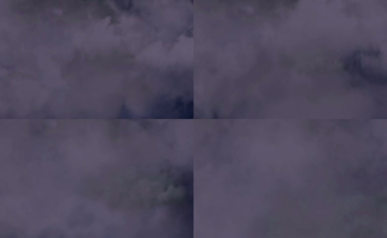 云层闪电雷雨乌云