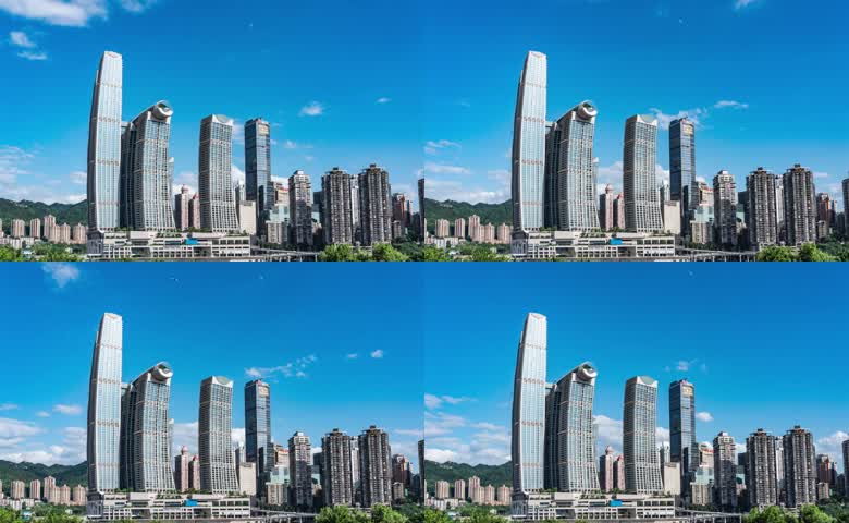重庆地标建筑群