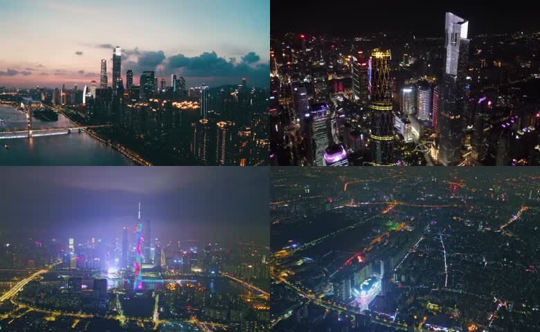 广州城市夜景