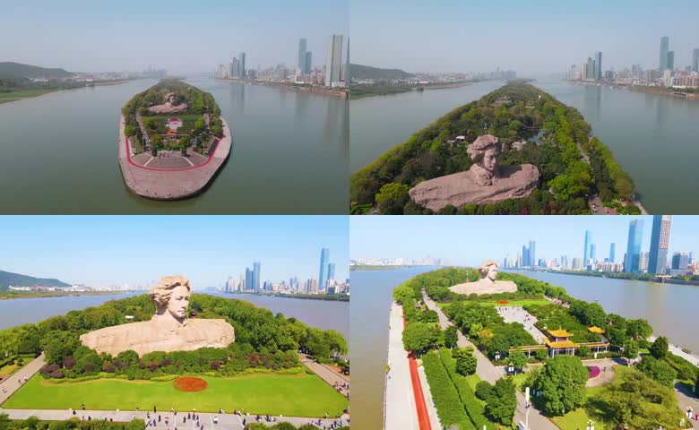 湖南长沙橘子洲头
