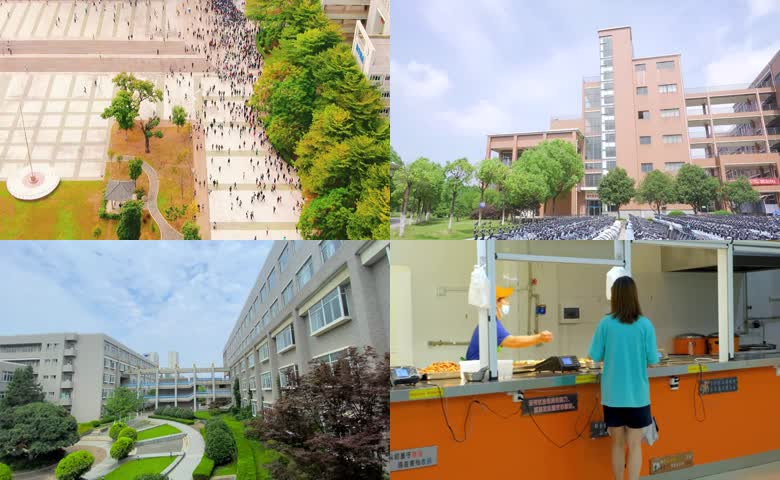 大学校园空镜素材