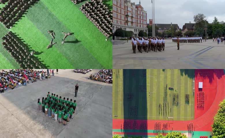 大学军训
