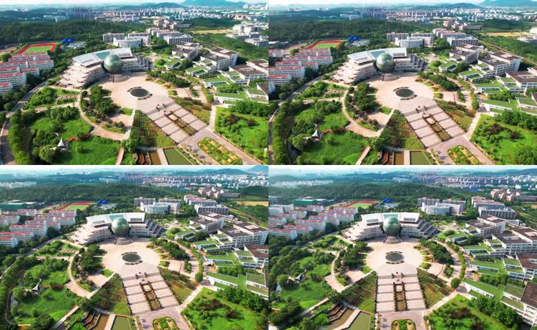 航拍南京财经大学