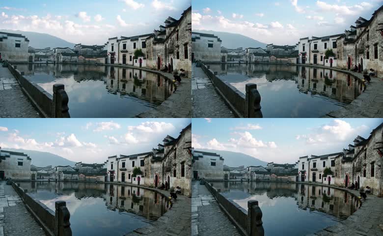 宏村月沼实景
