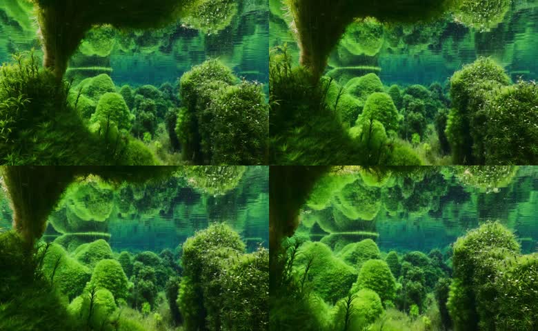 水底藻类
