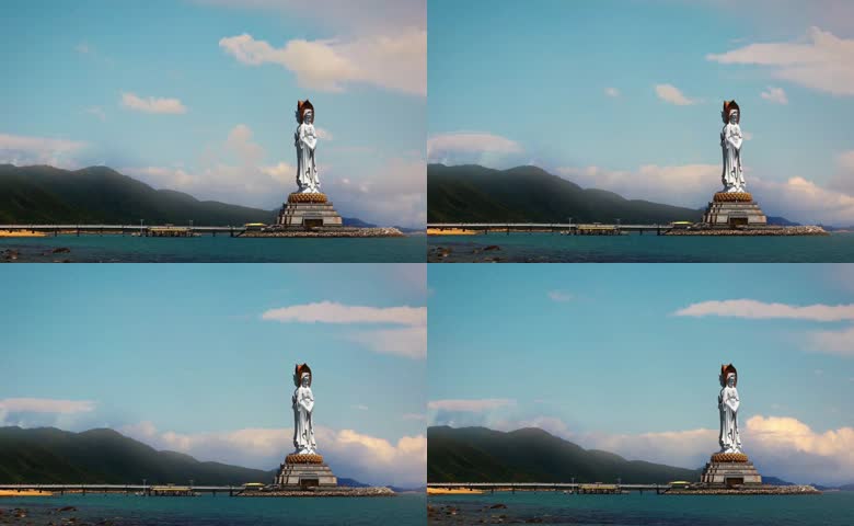 三亚南海观音实景
