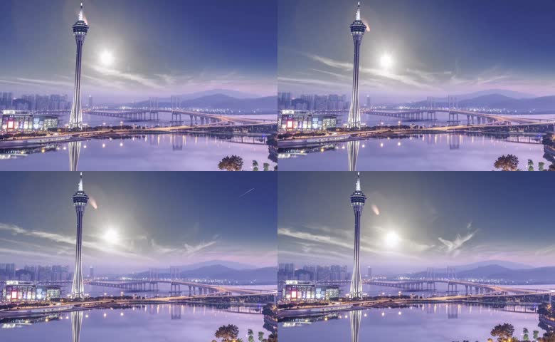 澳门地标塔楼