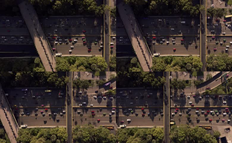都市公路车流