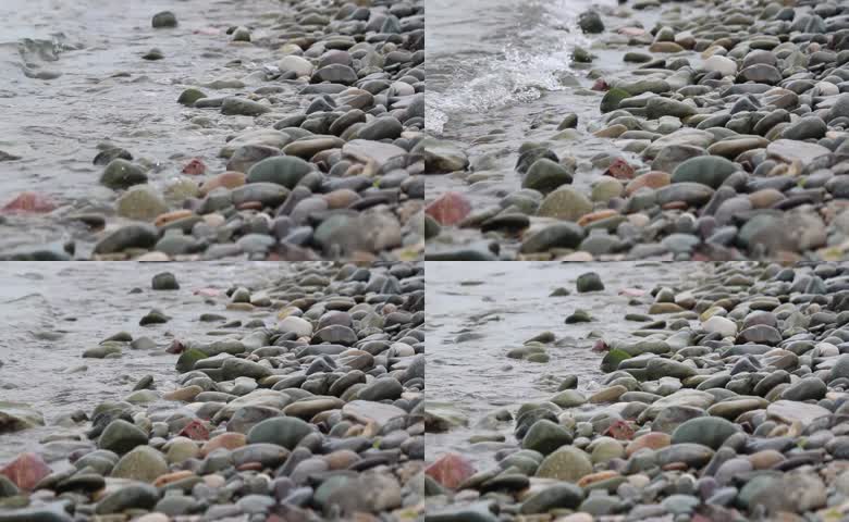 鹅卵石河流河滩