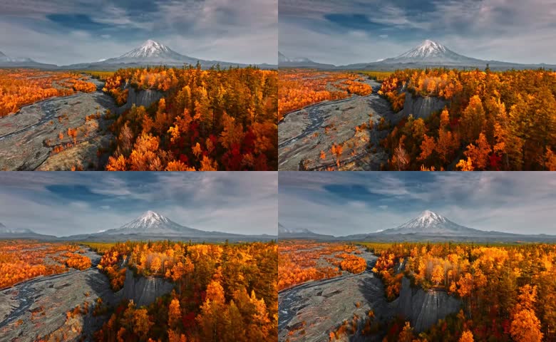 秋日的富士山
