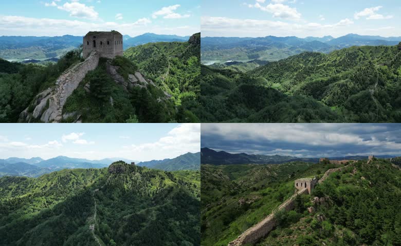 山林长城风景