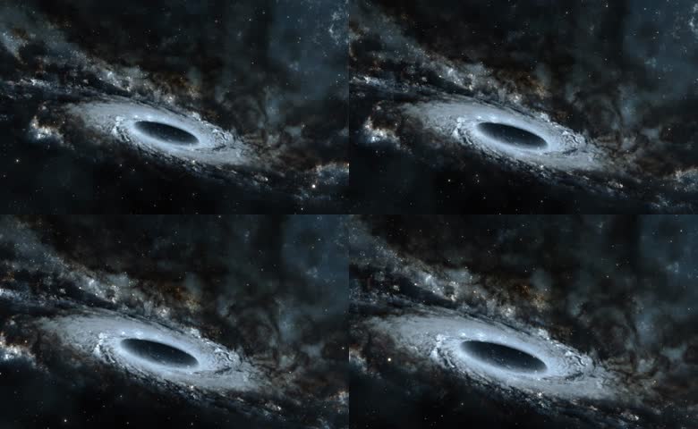 浩瀚银河黑洞星云