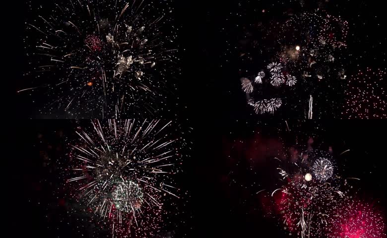 节日庆典烟花