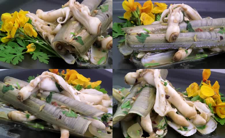 清蒸蛏子菜品