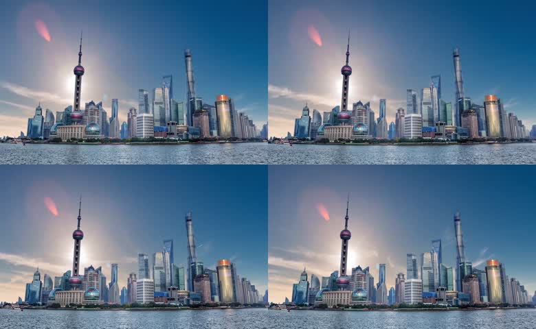 上海陆家嘴城市风光