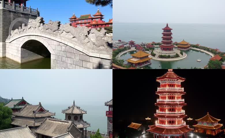山东蓬莱三仙山景区实拍2