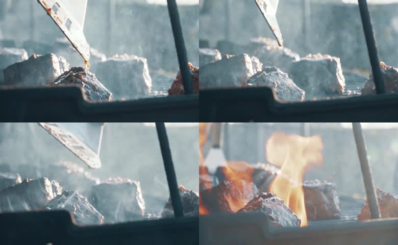 烧烤炭火烤肉