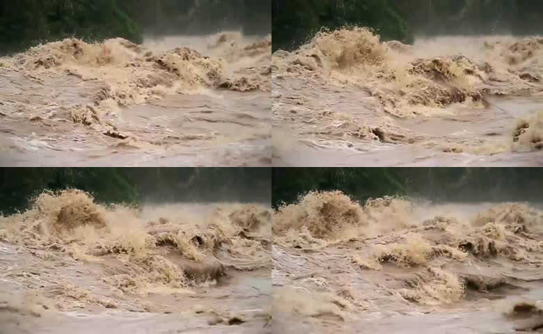 洪水视频
