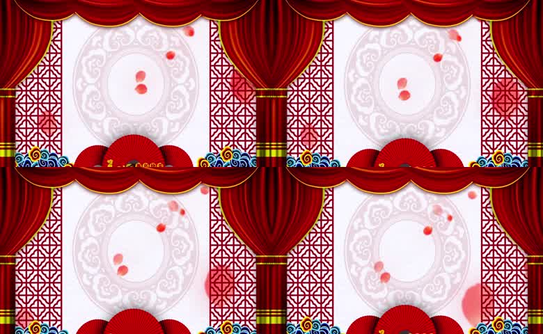 唯美中国风戏曲相声背景