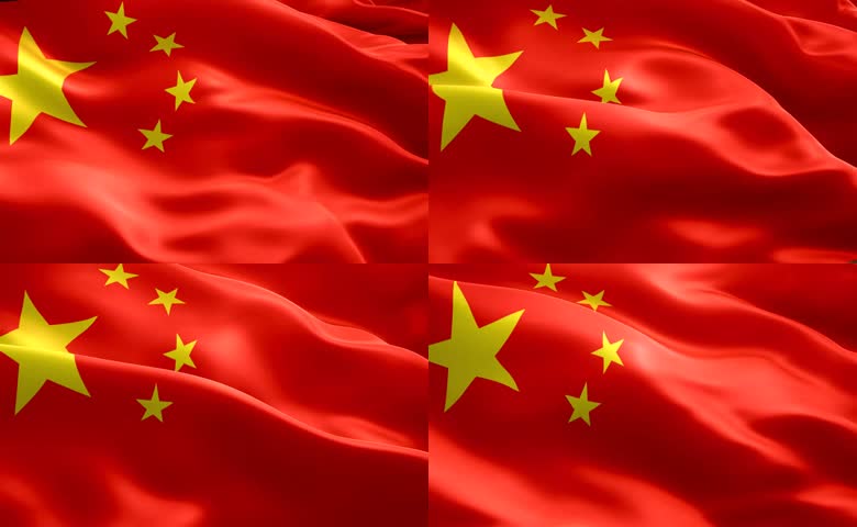 五星红旗飘扬