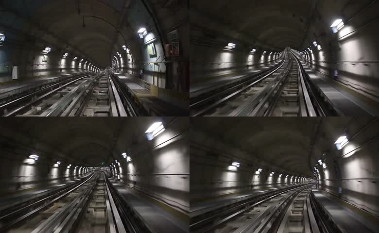 隧道地铁运行