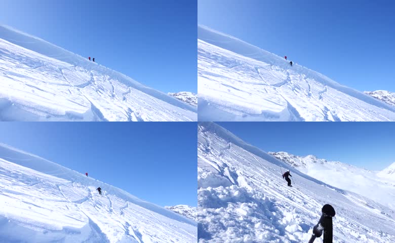 运动健身玩耍滑雪