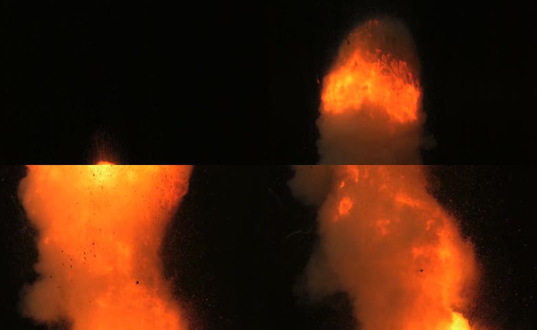 火山喷发岩浆熔岩