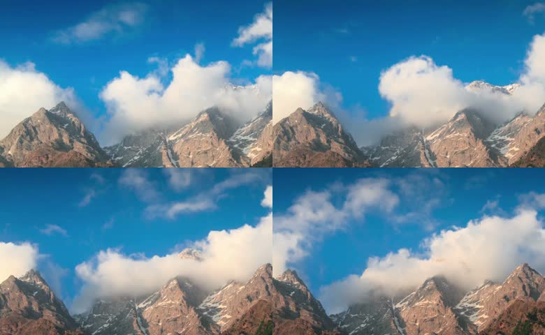 喜马拉雅山脉延时