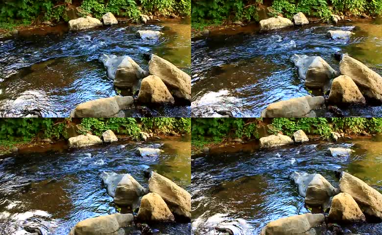 山光水色溪流河流溪涧山涧