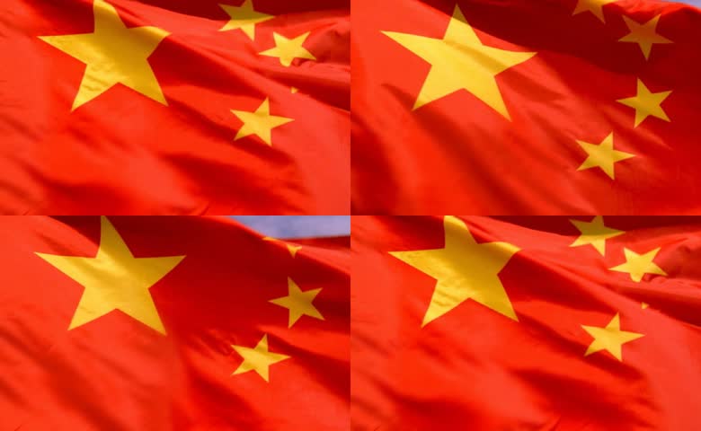 飘扬的五星红旗