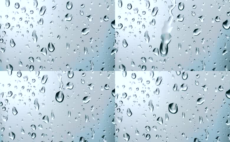 玻璃水滴雾气