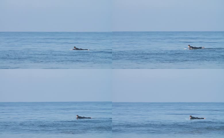 大海海洋人物冲浪
