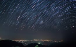 星空延时摄影