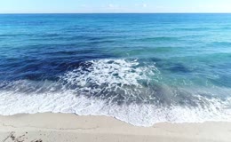 碧海沙滩实景