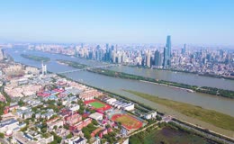 长沙国际金融中心芙蓉区全景