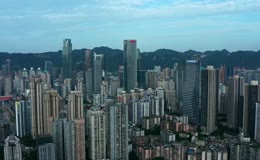 重庆中心城区建筑群