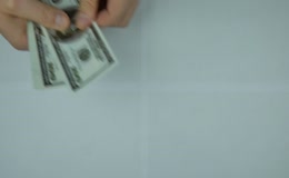 货币钞票支付美金